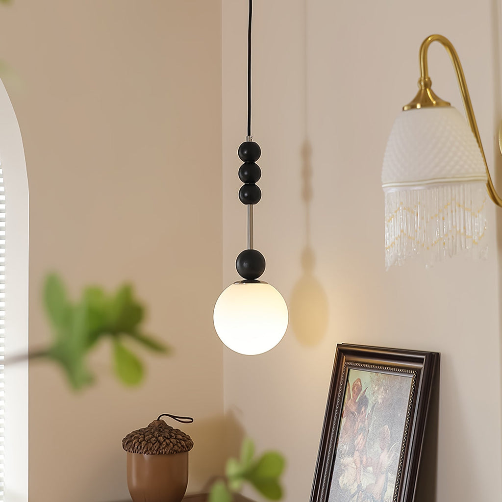 Glenara Wood Pendant Light-Moonnatur
