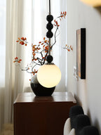 Glenara Wood Pendant Light-Moonnatur