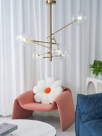 Delsoria Glass Chandelier-Moonnatur