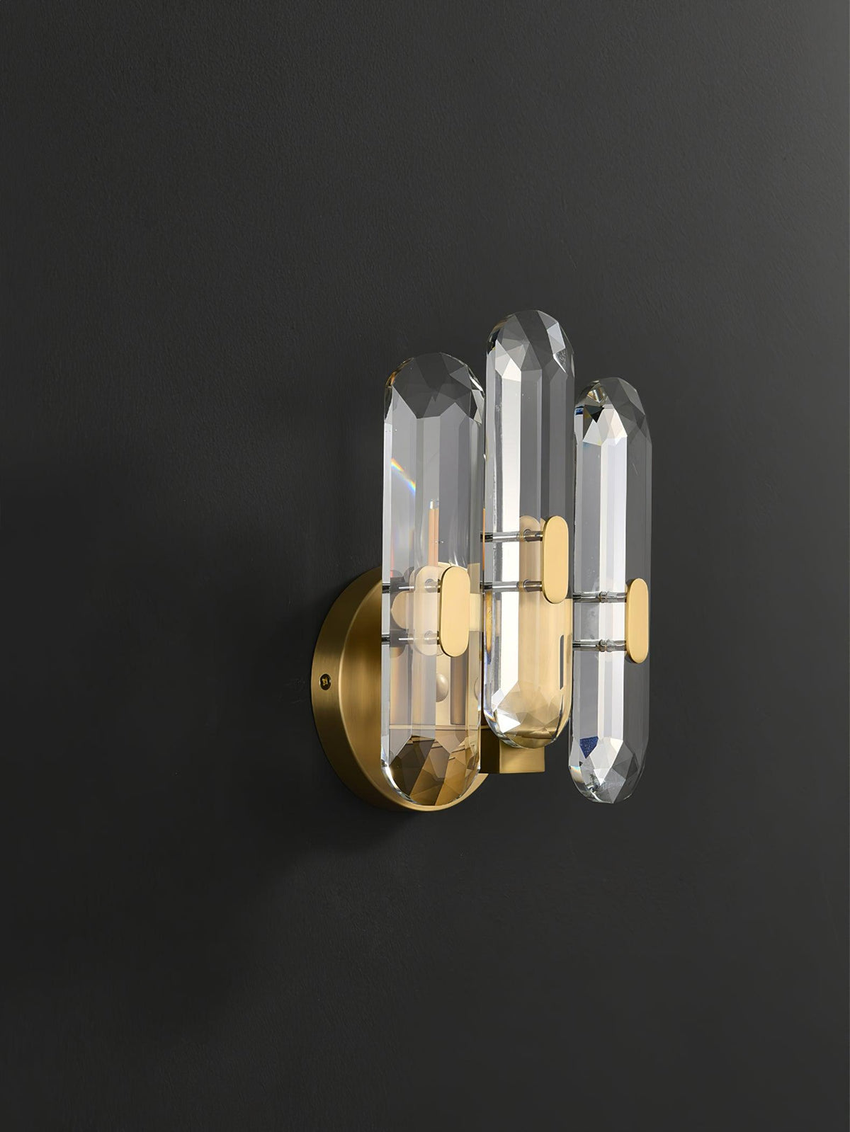 Narelia Crystal Wall Lamp-Moonnatur