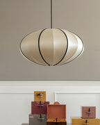 Ideneth Fabric Pendant Light-Moonnatur