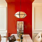 Ideneth Fabric Pendant Light-Moonnatur