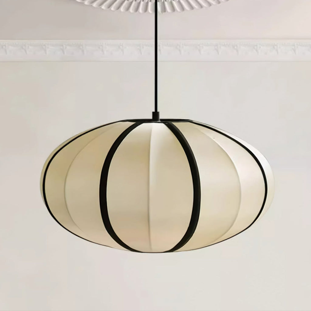Ideneth Fabric Pendant Light-Moonnatur