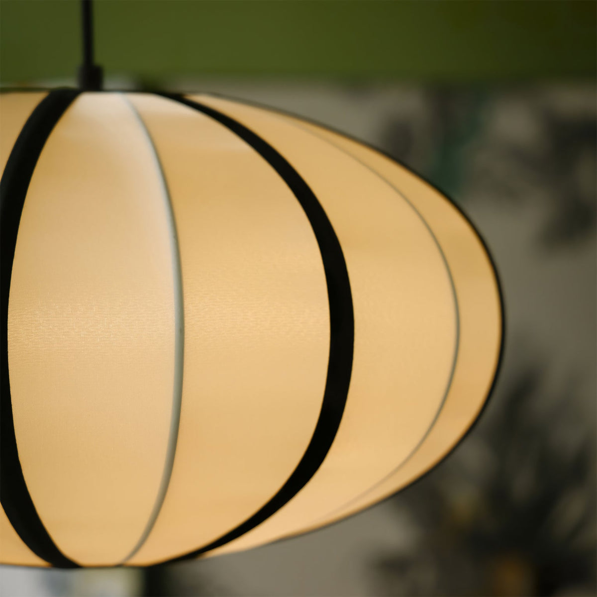Ideneth Fabric Pendant Light-Moonnatur