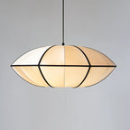 Ideneth Fabric Pendant Light-Moonnatur