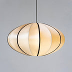 Ideneth Fabric Pendant Light-Moonnatur