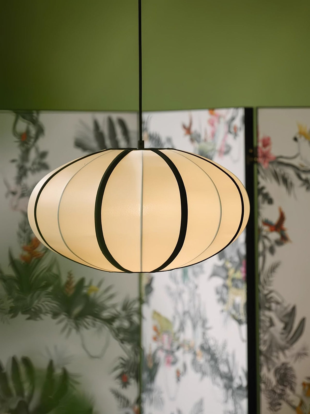 Ideneth Fabric Pendant Light-Moonnatur