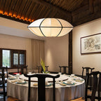 Ideneth Fabric Pendant Light-Moonnatur