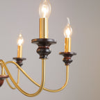 Sanira Wood Chandelier-Moonnatur