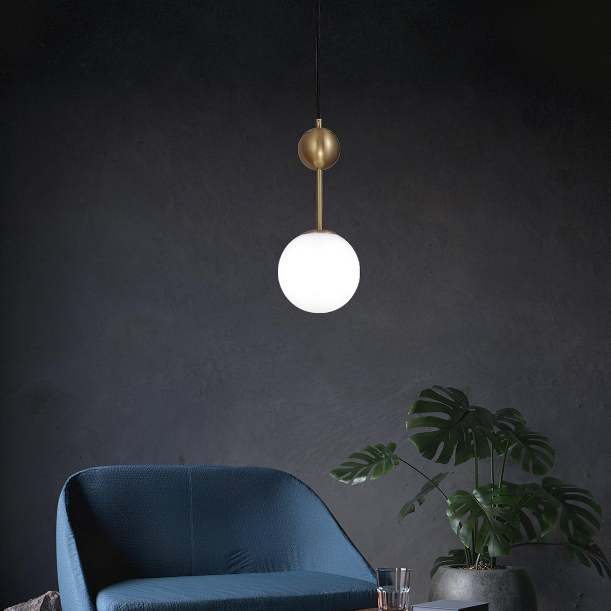 Xalenia Glass Pendant Light-Moonnatur