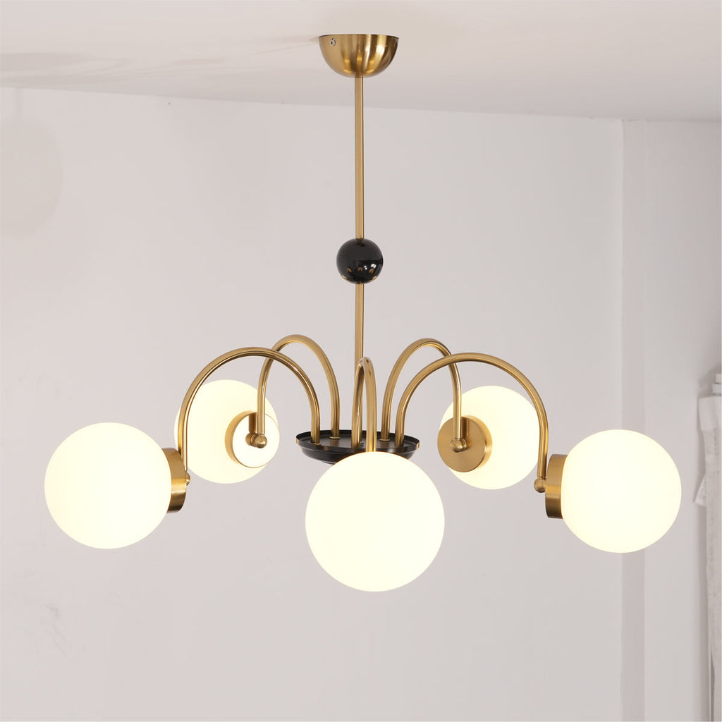 Morlina Glass Chandelier-Moonnatur