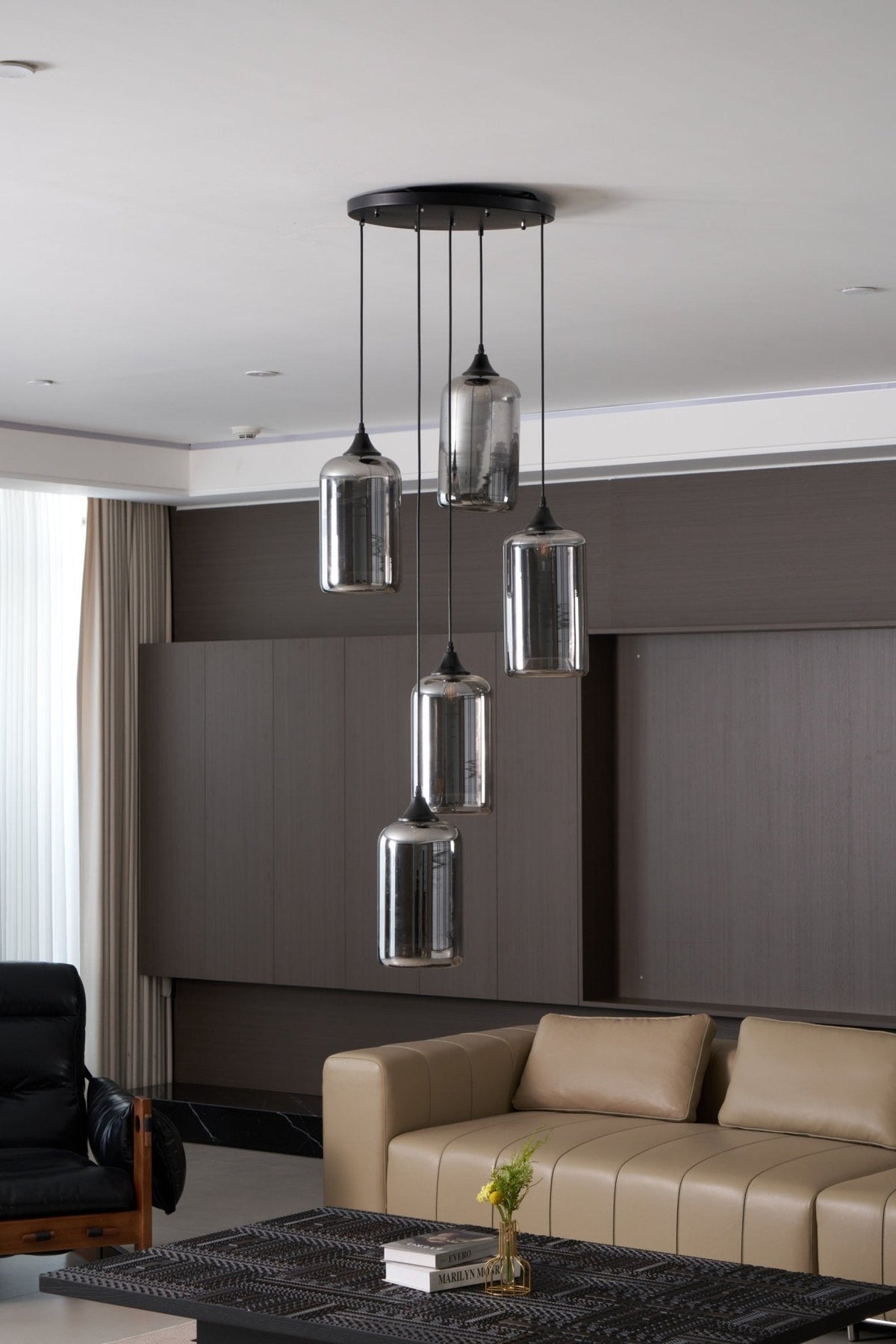 Erenwyn Glass Pendant Light-Moonnatur
