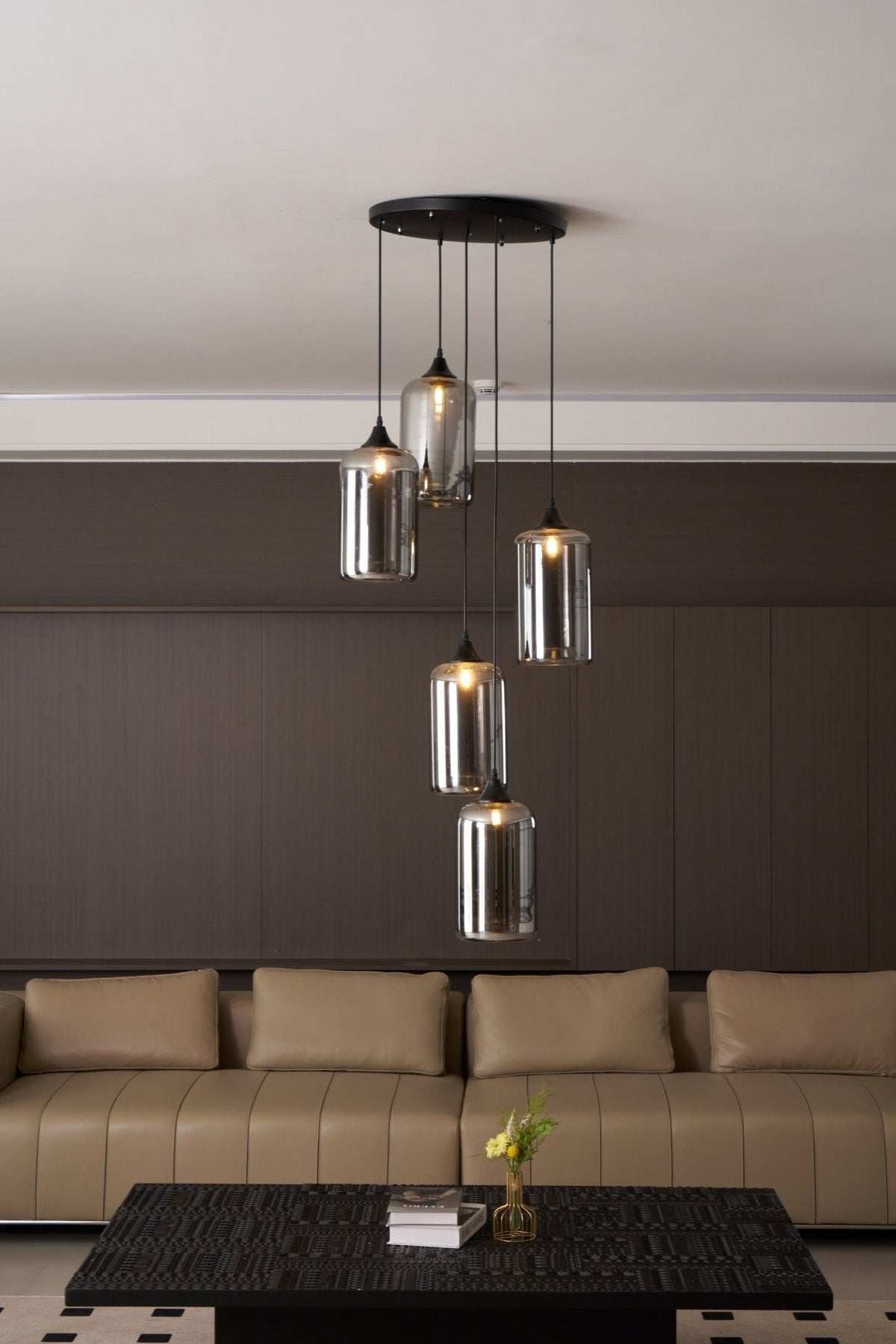 Gresara Glass Pendant Light-Moonnatur