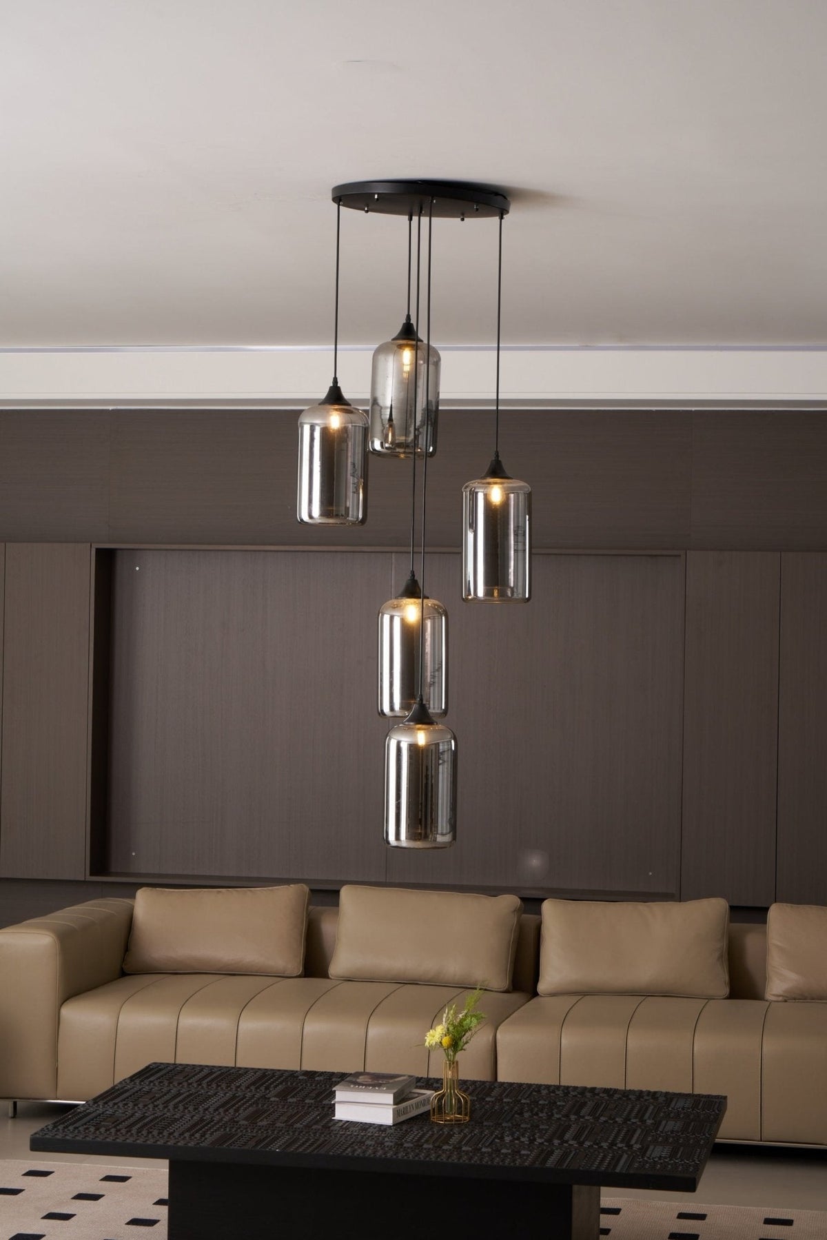 Gresara Glass Pendant Light-Moonnatur