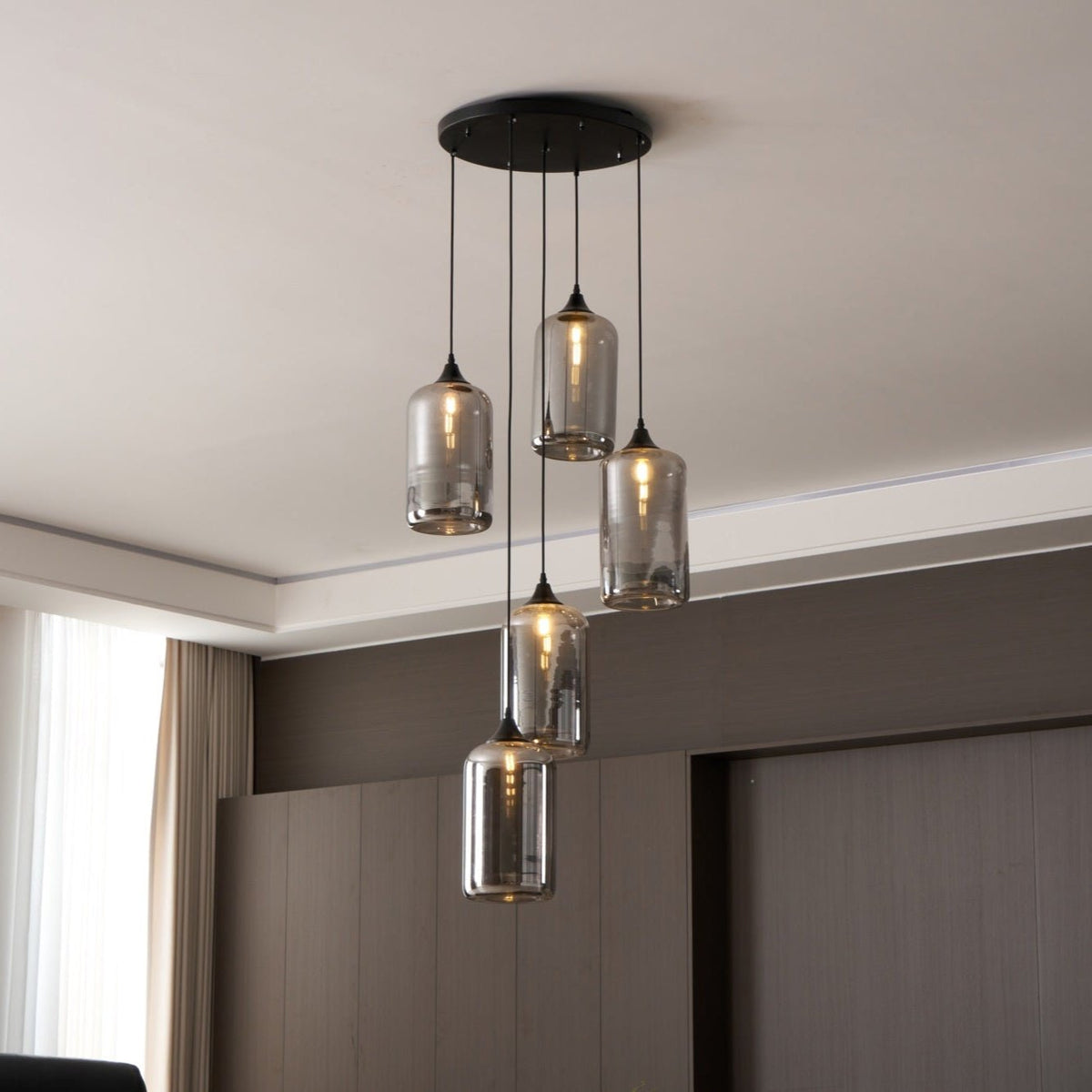 Gresara Glass Pendant Light-Moonnatur