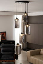 Erenwyn Glass Pendant Light-Moonnatur