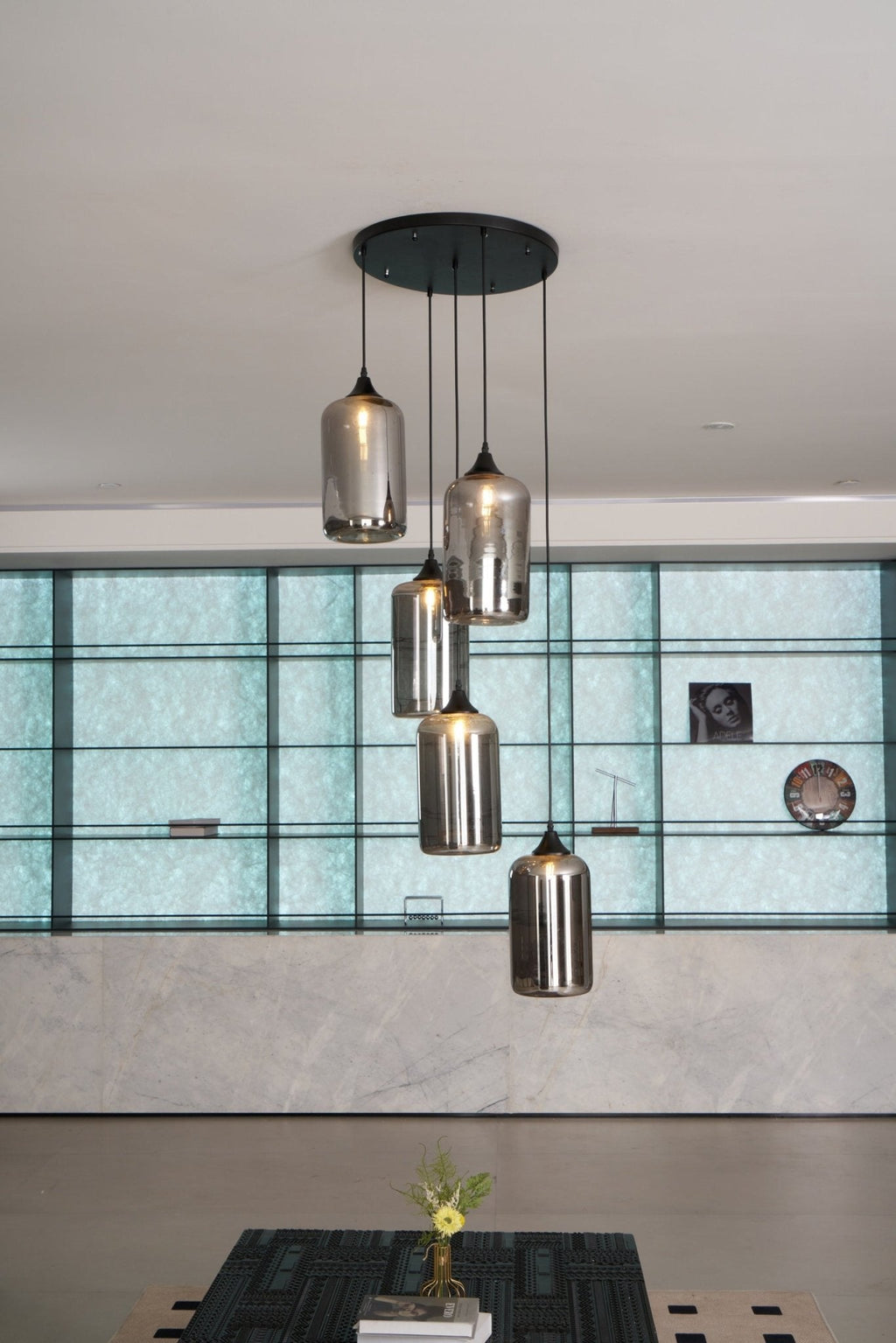 Gresara Glass Pendant Light-Moonnatur