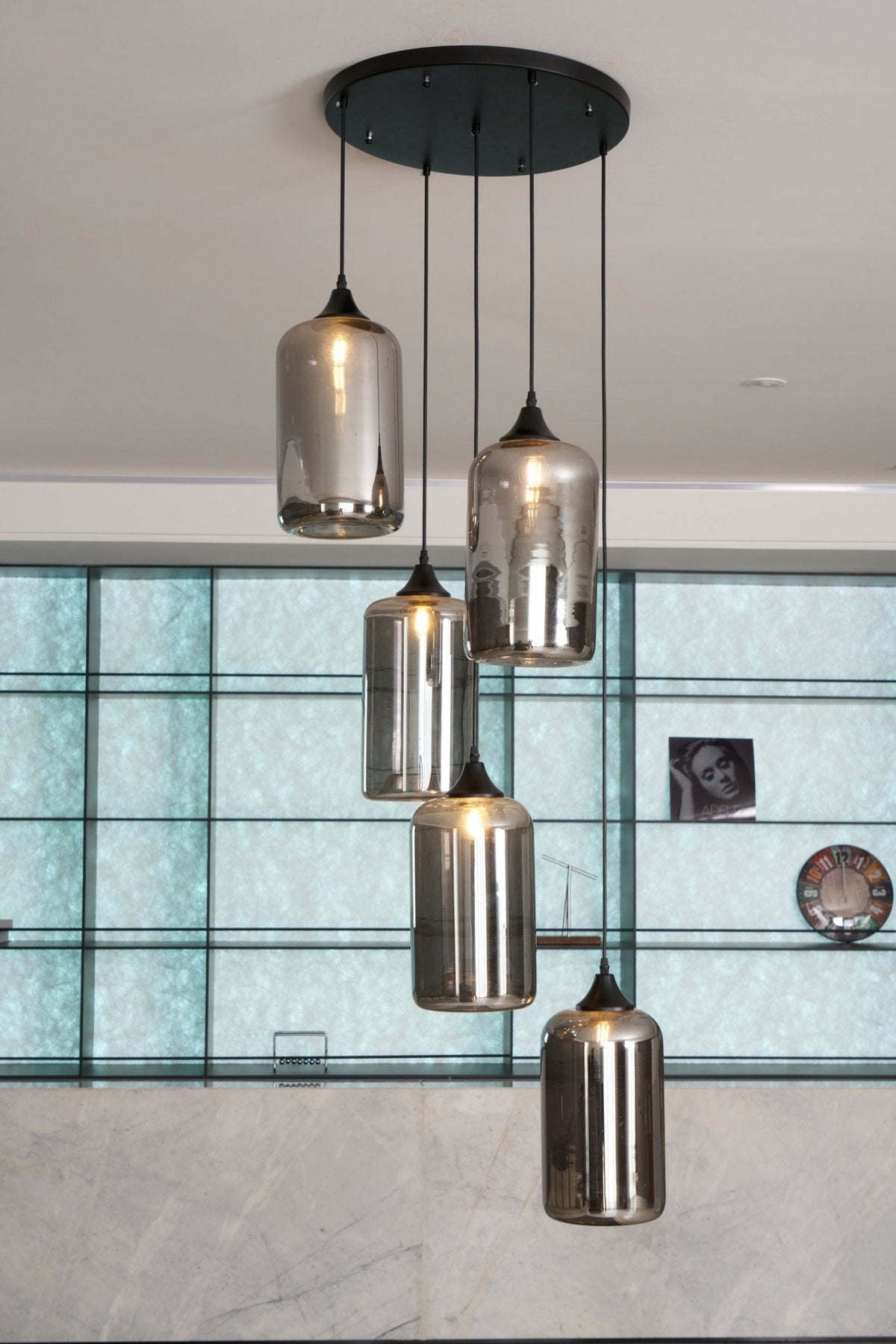 Gresara Glass Pendant Light-Moonnatur
