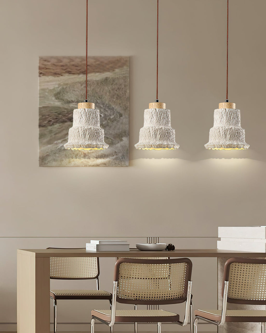 Nethenenna Travertine Pendant Light-Moonnatur