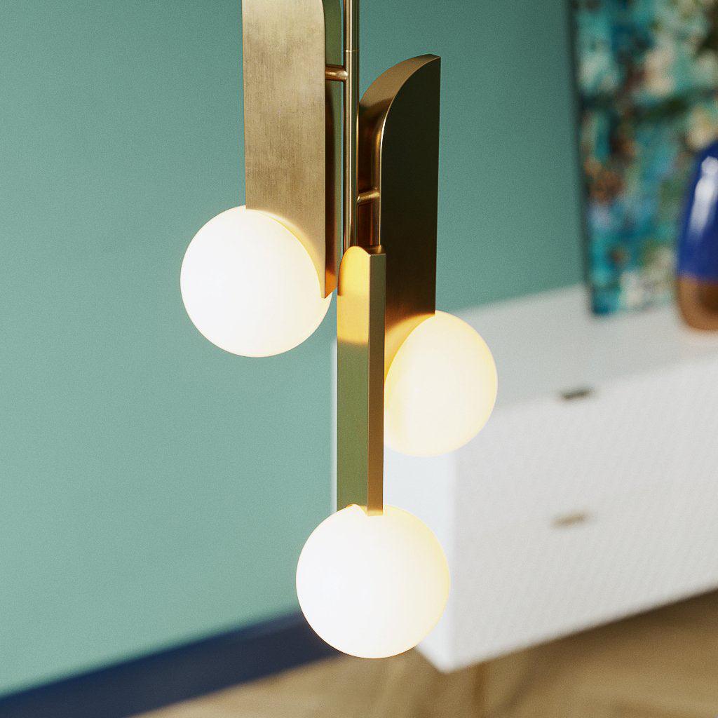 Perriniel Glass Pendant Light-Moonnatur