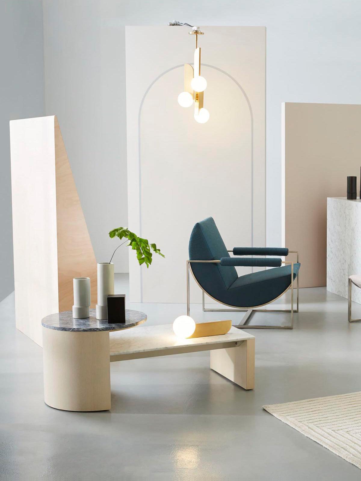 Perriniel Glass Pendant Light-Moonnatur