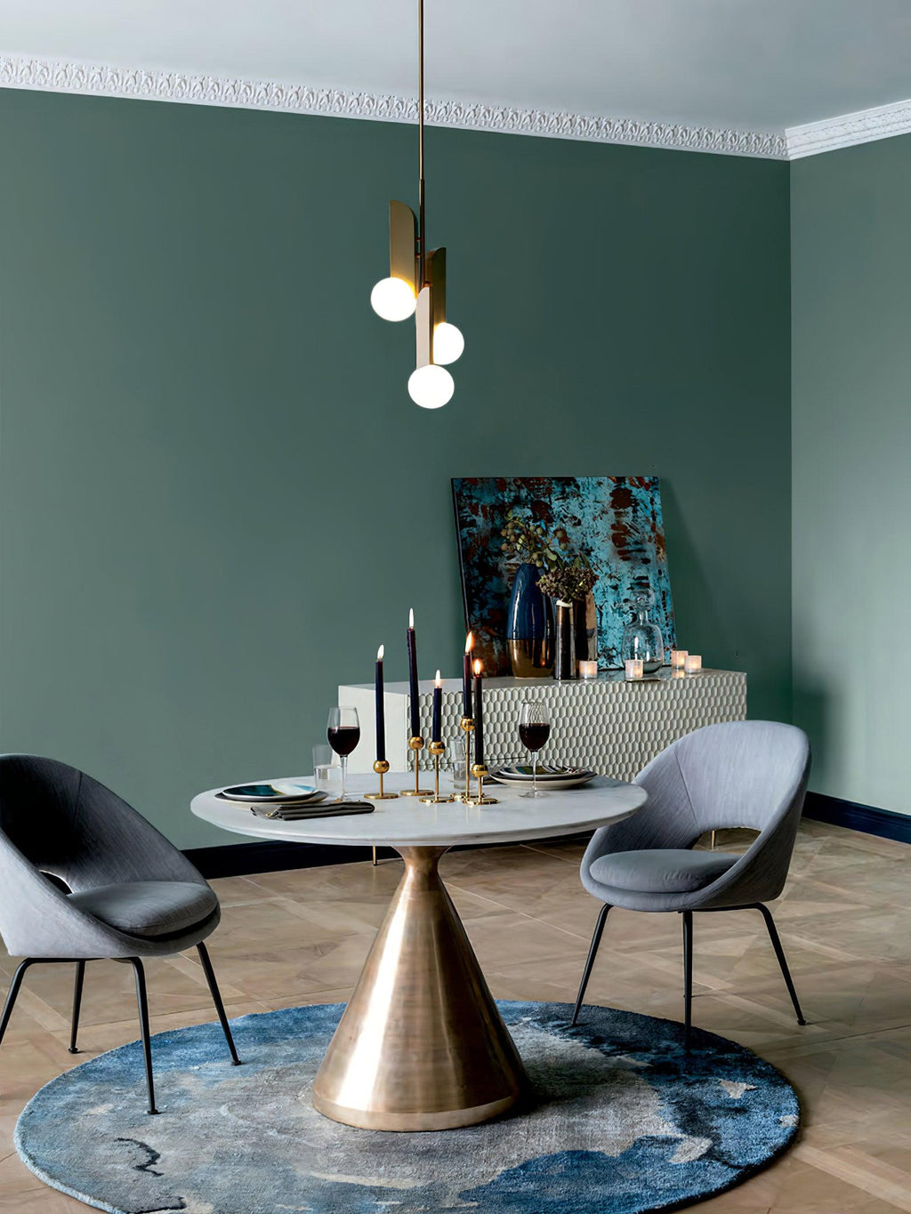 Perriniel Glass Pendant Light-Moonnatur
