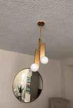 Perriniel Glass Pendant Light-Moonnatur