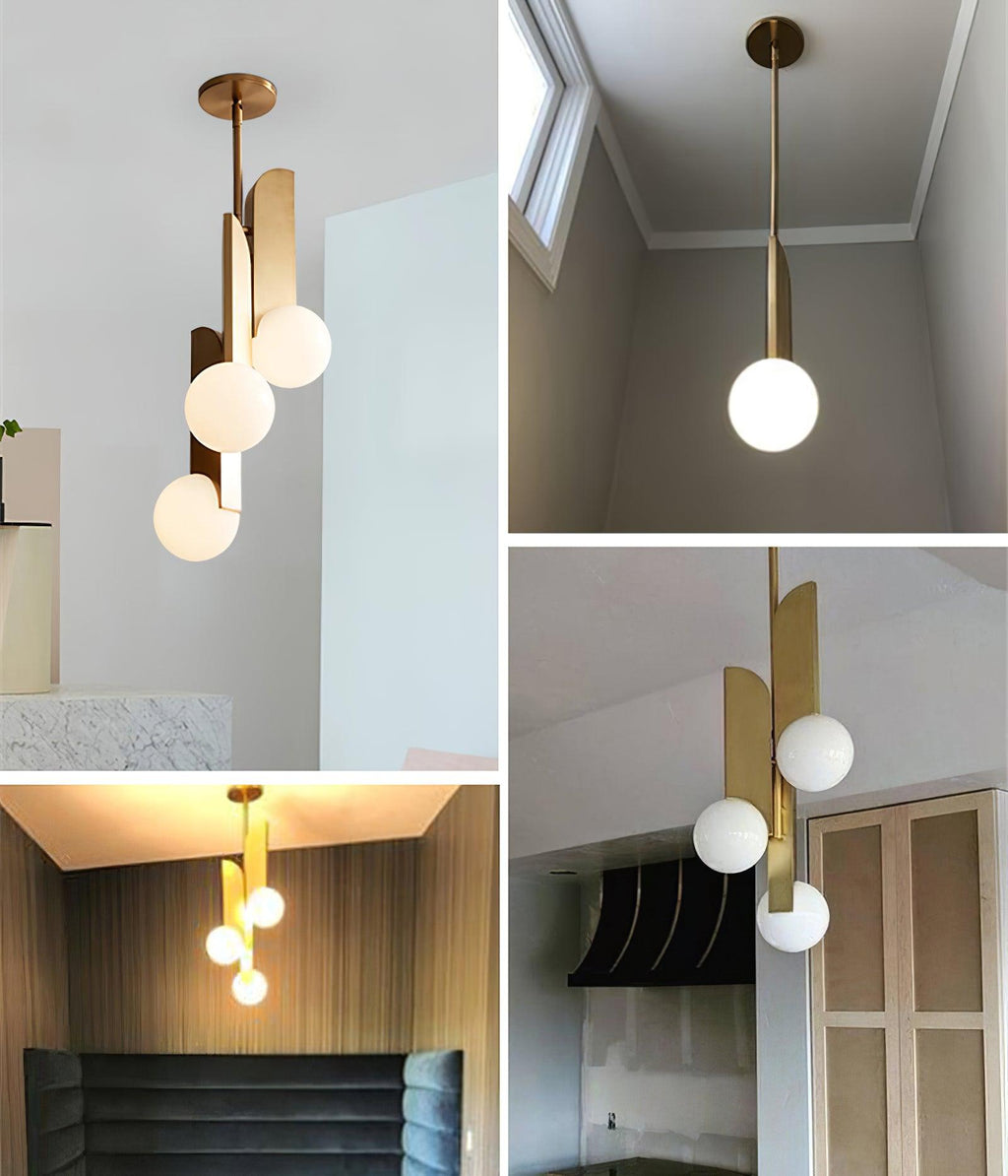 Perriniel Glass Pendant Light-Moonnatur