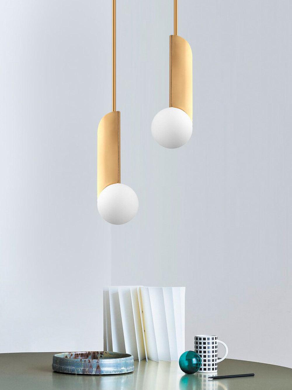 Perriniel Glass Pendant Light-Moonnatur