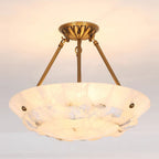 Ainsfern Alabaster Pendant Light-Moonnatur