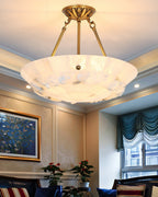 Ainsfern Alabaster Pendant Light-Moonnatur