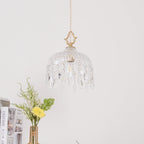 Korevia Crystal Pendant Light-Moonnatur