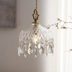 Korevia Crystal Pendant Light-Moonnatur