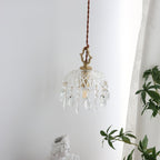 Korevia Crystal Pendant Light-Moonnatur