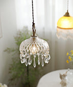 Korevia Crystal Pendant Light-Moonnatur