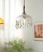 Korevia Crystal Pendant Light-Moonnatur