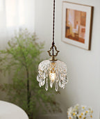 Korevia Crystal Pendant Light-Moonnatur