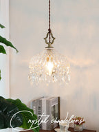 Korevia Crystal Pendant Light-Moonnatur