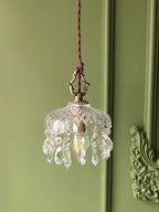Korevia Crystal Pendant Light-Moonnatur
