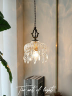 Korevia Crystal Pendant Light-Moonnatur