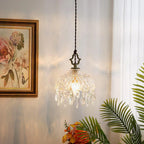Korevia Crystal Pendant Light-Moonnatur
