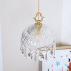 Korevia Crystal Pendant Light-Moonnatur