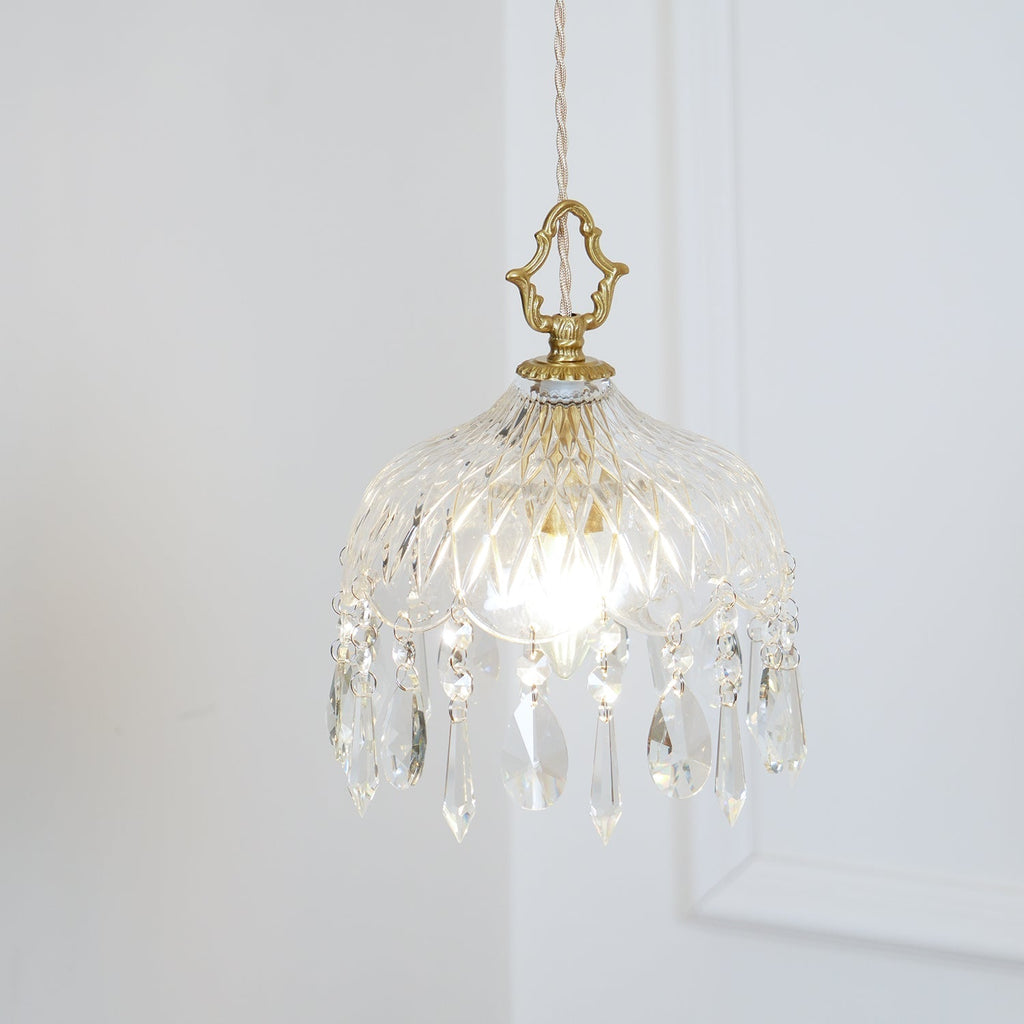 Korevia Crystal Pendant Light-Moonnatur