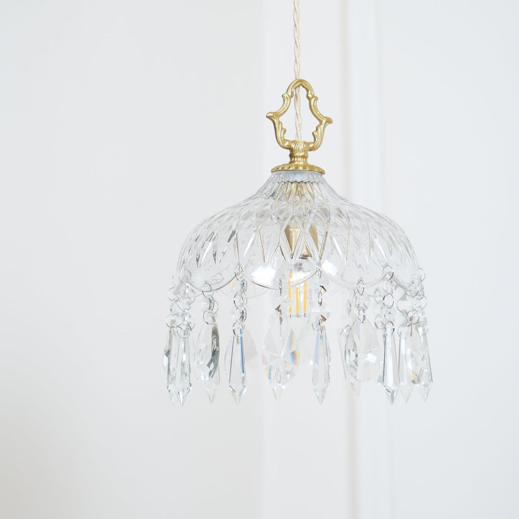 Korevia Crystal Pendant Light-Moonnatur