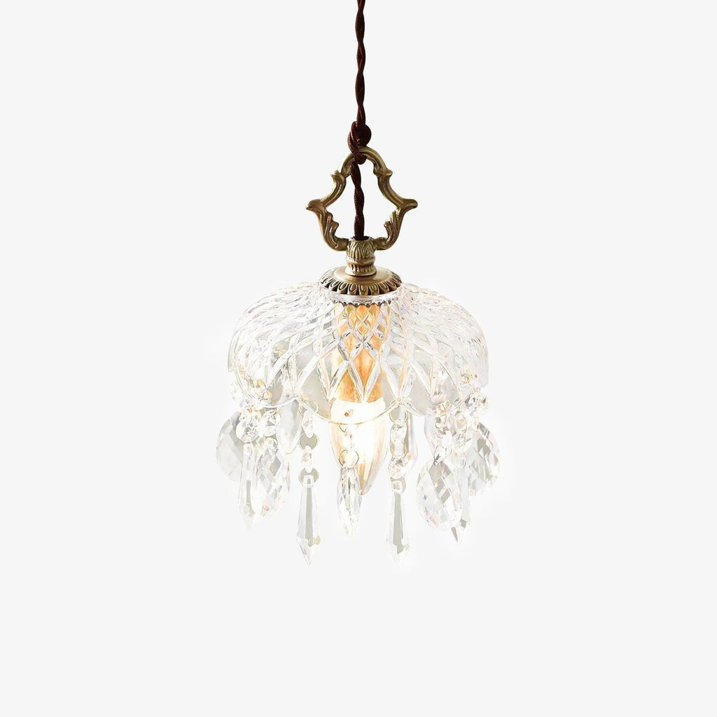 Korevia Crystal Pendant Light-Moonnatur