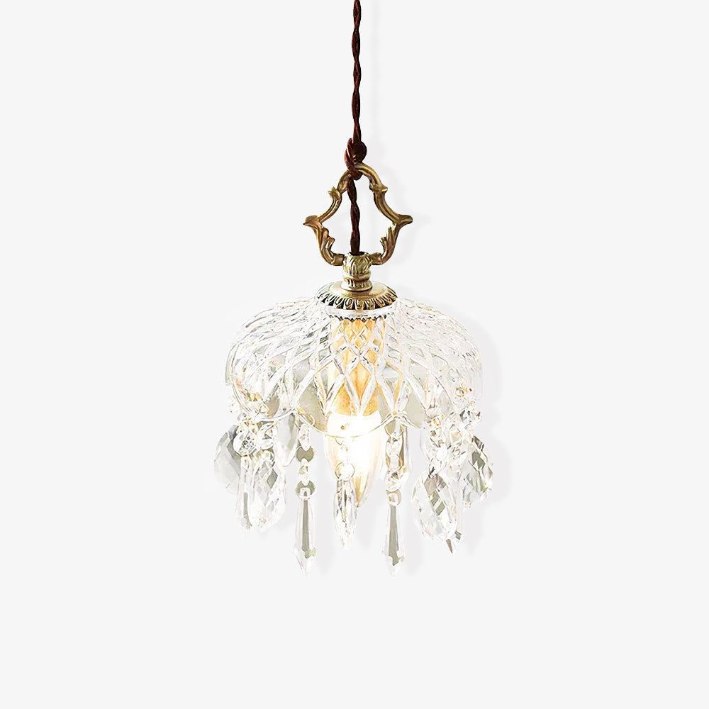 Korevia Crystal Pendant Light-Moonnatur