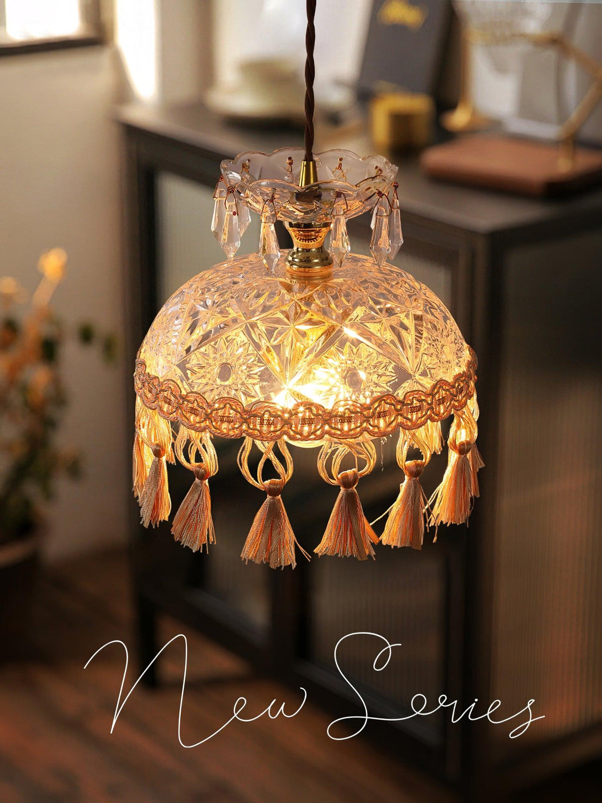 Finris Glass Pendant Light-Moonnatur