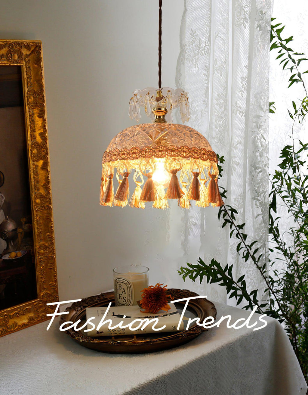 Finris Glass Pendant Light-Moonnatur
