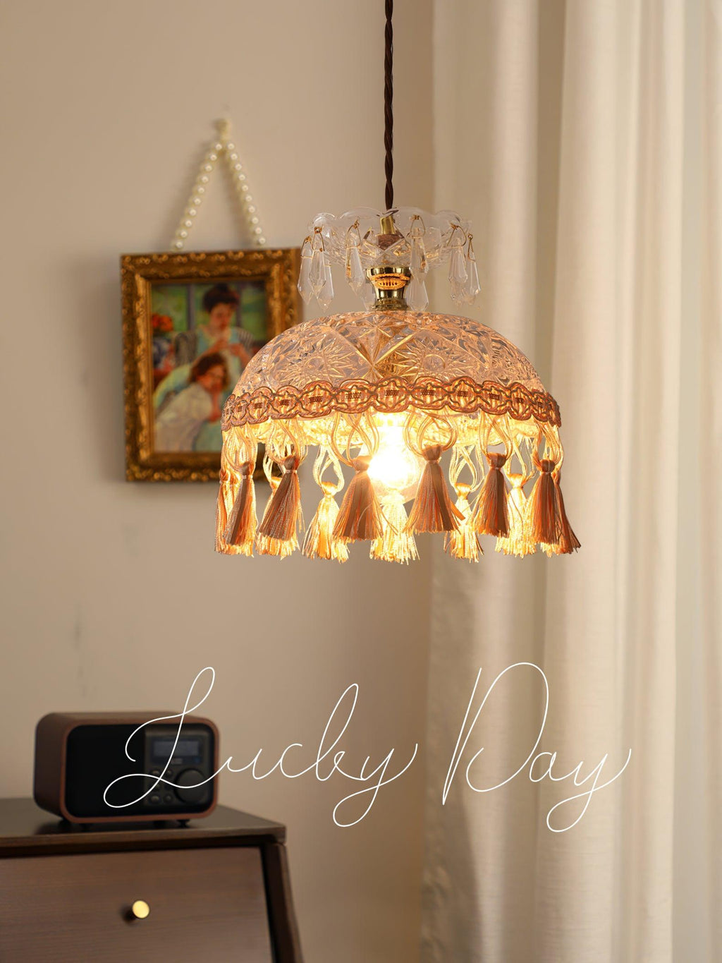 Finris Glass Pendant Light-Moonnatur