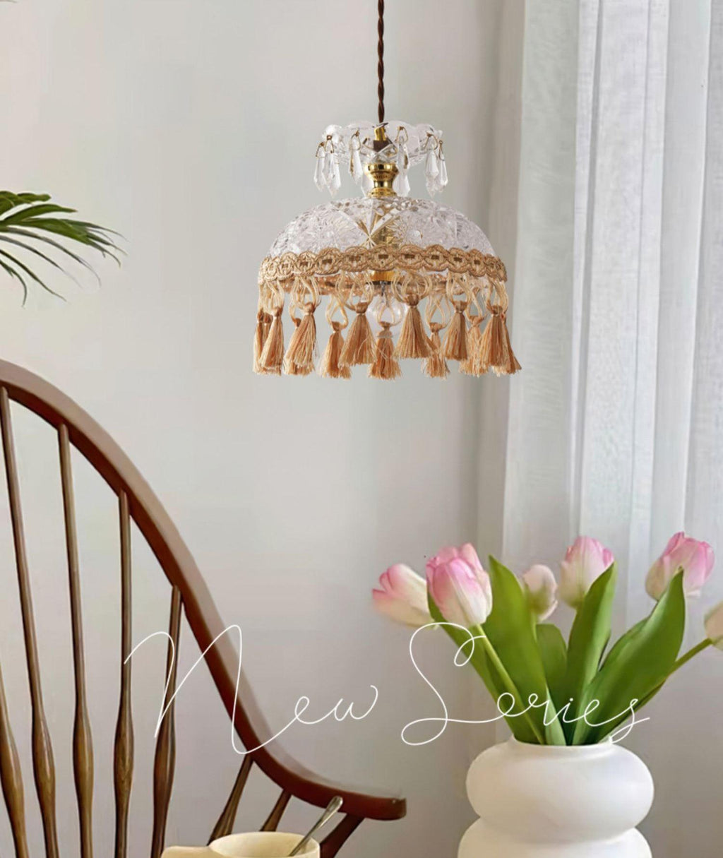 Finris Glass Pendant Light-Moonnatur